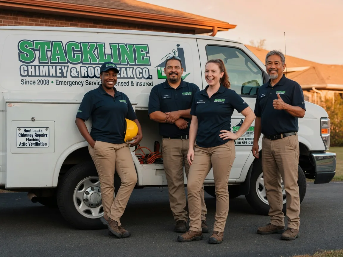 Chimney flashing repair company in Lemoore, CA